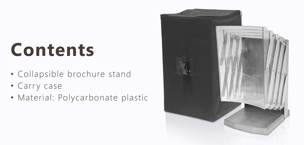 Brochure Stand (Z-Series) – A4 Size