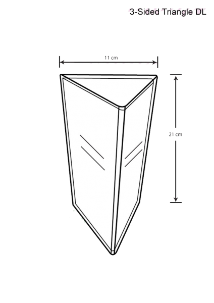 Triangular Holder – DL Size