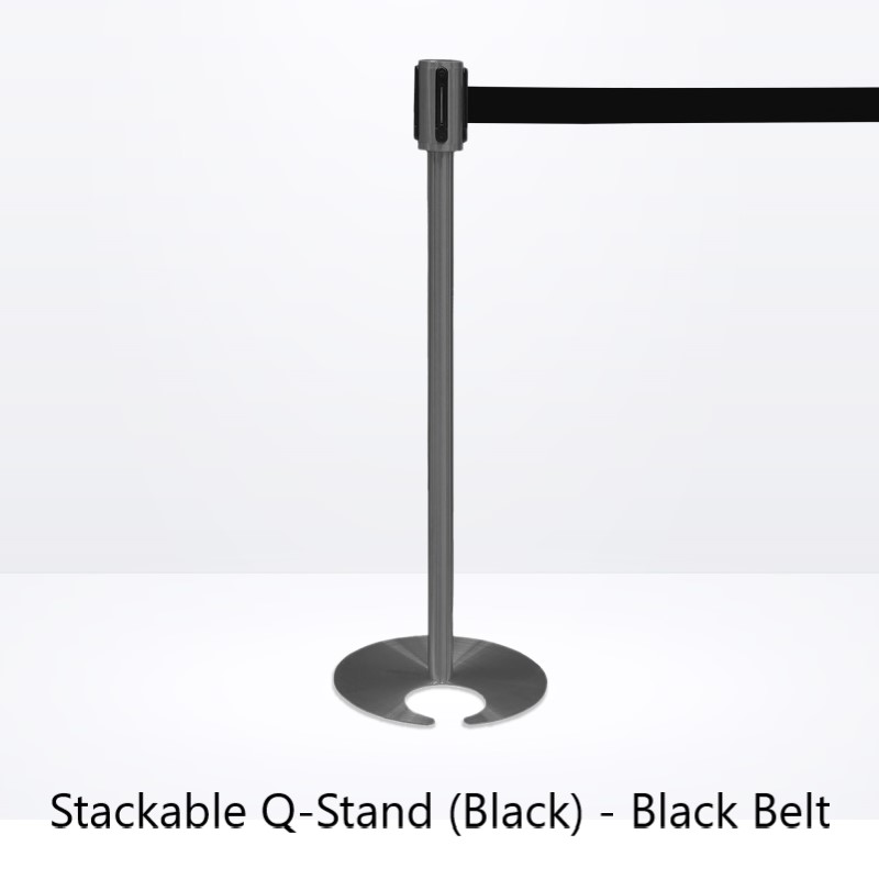 Stackable Q-Stand (Black) - Black Belt