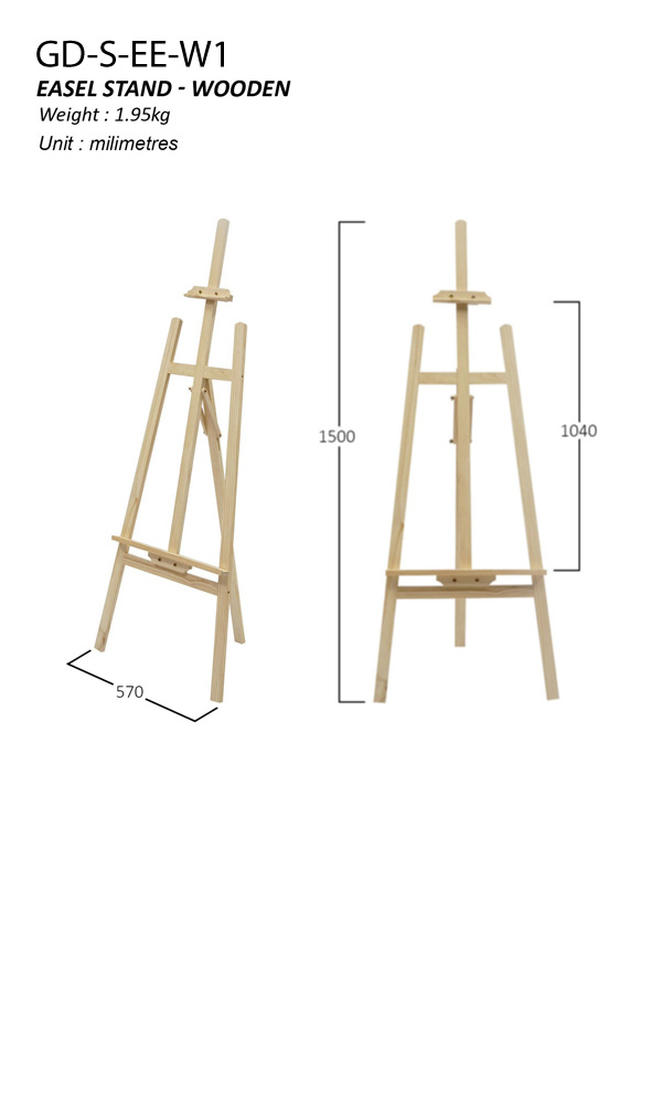 Easel (Wooden) Stand