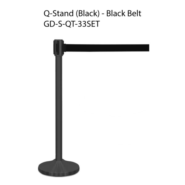 Q-Stand (Black) - Black Belt