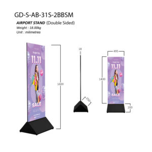 Airport Stand Double Sided