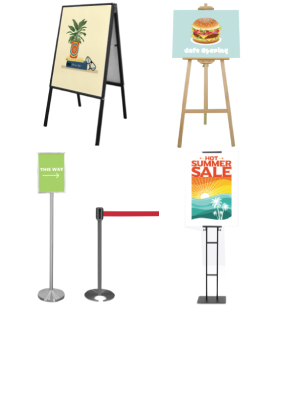 Sign Stand Display