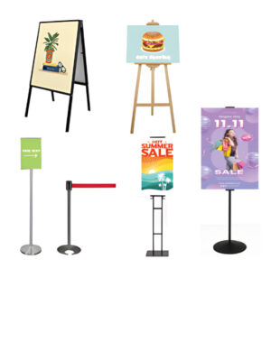 Sign Stand Display