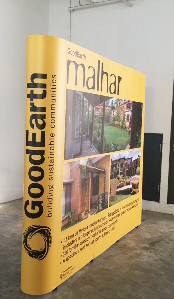 Double Sided Pop up Display