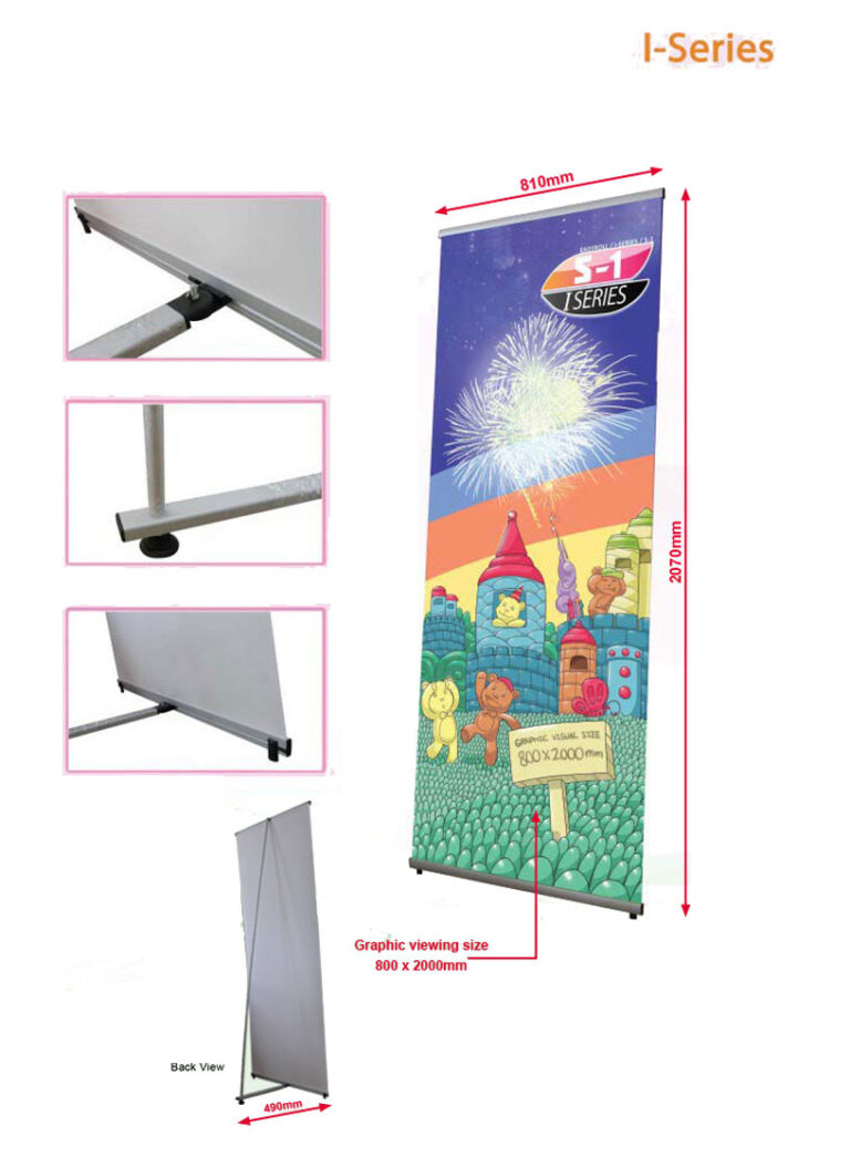 I Banner Stand